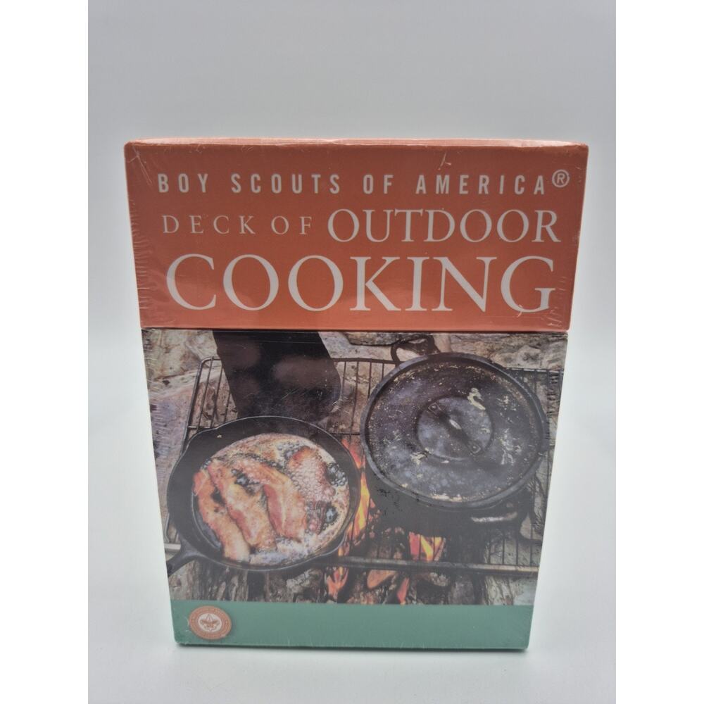 Boy Scouts of America Deck of Outdoor Cooking 33 Recipes Brand New Sealed